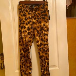 INC Leopard Pants